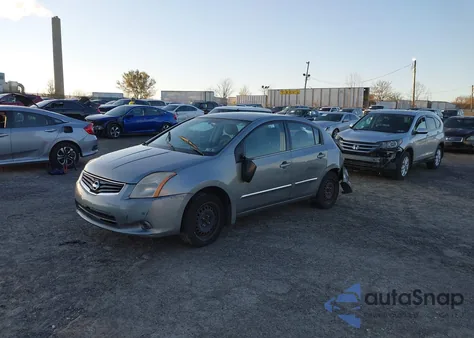 2010 Nissan Sentra 2.0S from USA, damaged, VIN 3N1AB6AP8AL639893